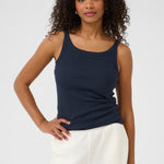 KAcarna Tank Top - Midnight Marine-Casual Tops- Hometown Style HTS, women's in store and online boutique located in Ingersoll, Ontario