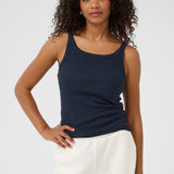 KAcarna Tank Top - Midnight Marine-Casual Tops- Hometown Style HTS, women's in store and online boutique located in Ingersoll, Ontario