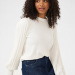 Lone Knit Pullover - Chalk-Sweater- Hometown Style HTS, women's in store and online boutique located in Ingersoll, Ontario