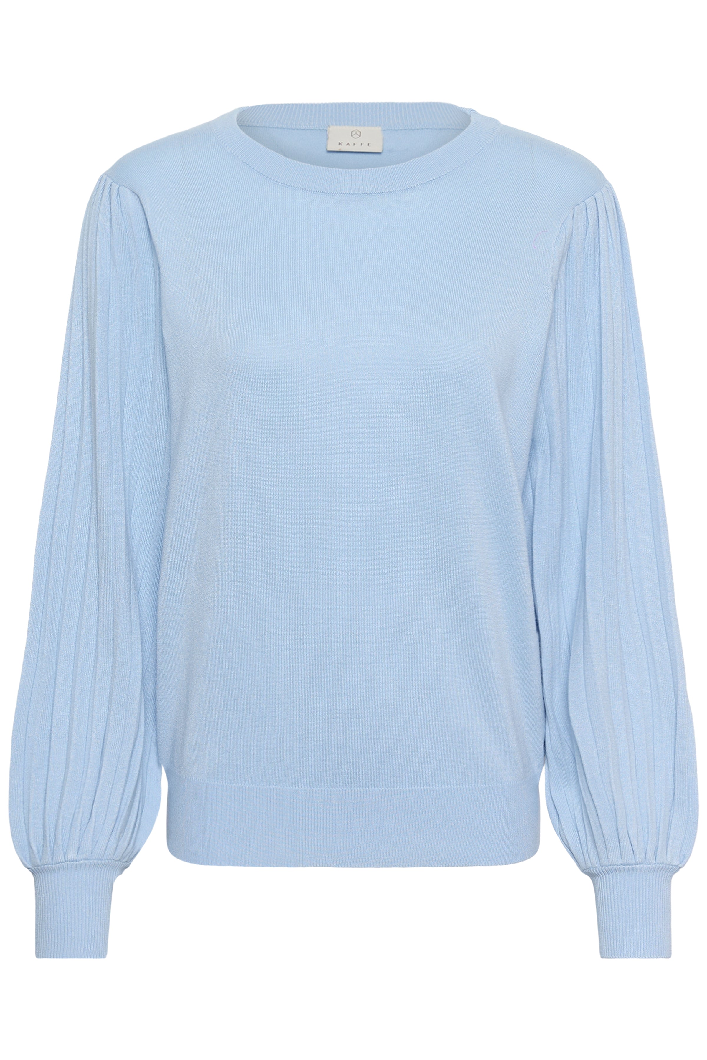 Lone Knit Pullover - Powder Blue-Sweater- Hometown Style HTS, women's in store and online boutique located in Ingersoll, Ontario