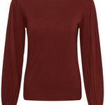 Lone Knit Pullover - Port-Sweaters and Cardigans- Hometown Style HTS, women's in store and online boutique located in Ingersoll, Ontario