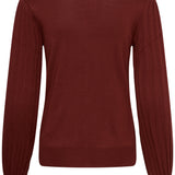 Lone Knit Pullover - Port-Sweaters and Cardigans- Hometown Style HTS, women's in store and online boutique located in Ingersoll, Ontario
