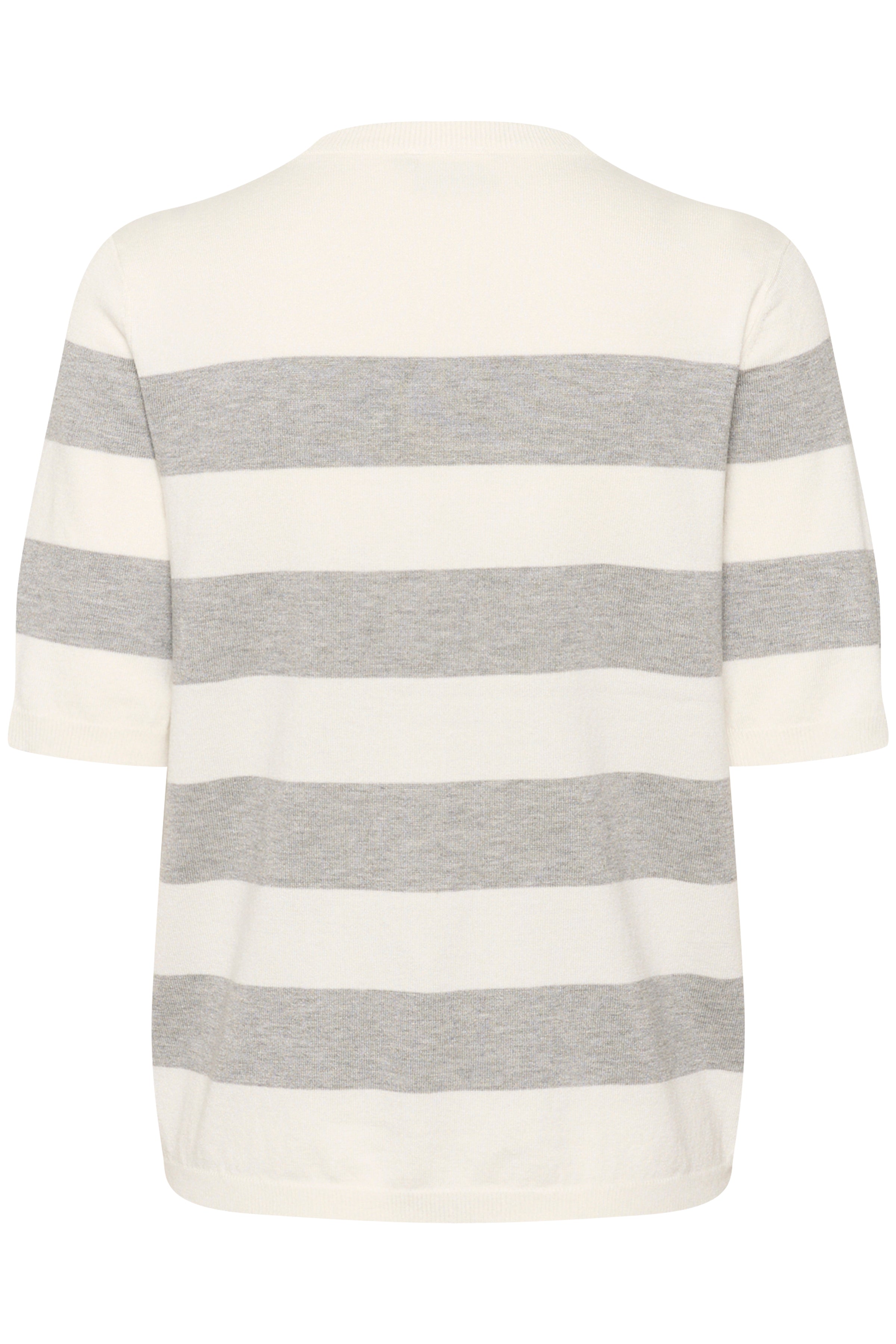 Lizza Striped Knit - Grey-Casual Tops- Hometown Style HTS, women's in store and online boutique located in Ingersoll, Ontario