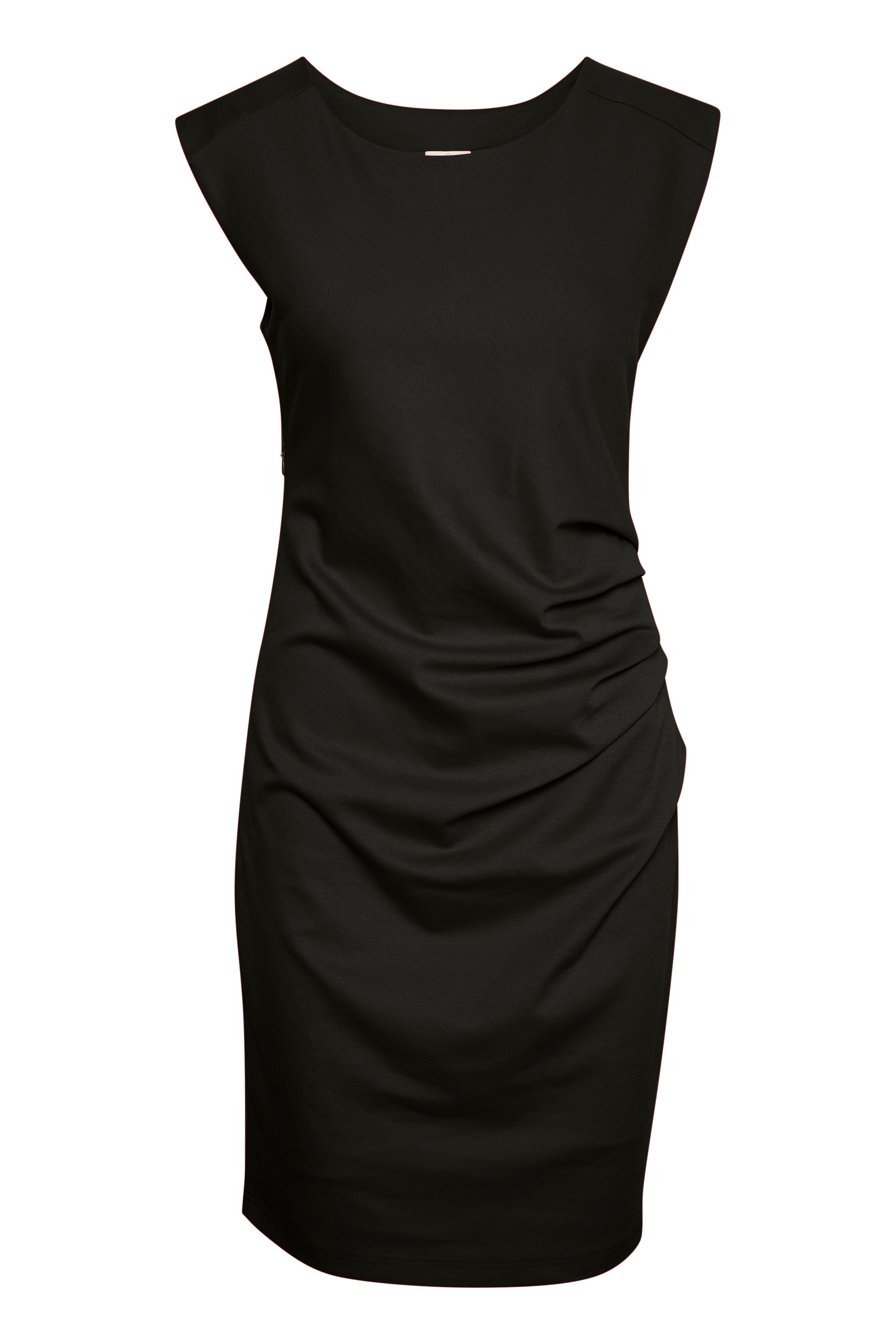 India Round-Neck Dress - Black-Casual Dresses- Hometown Style HTS, women's in store and online boutique located in Ingersoll, Ontario