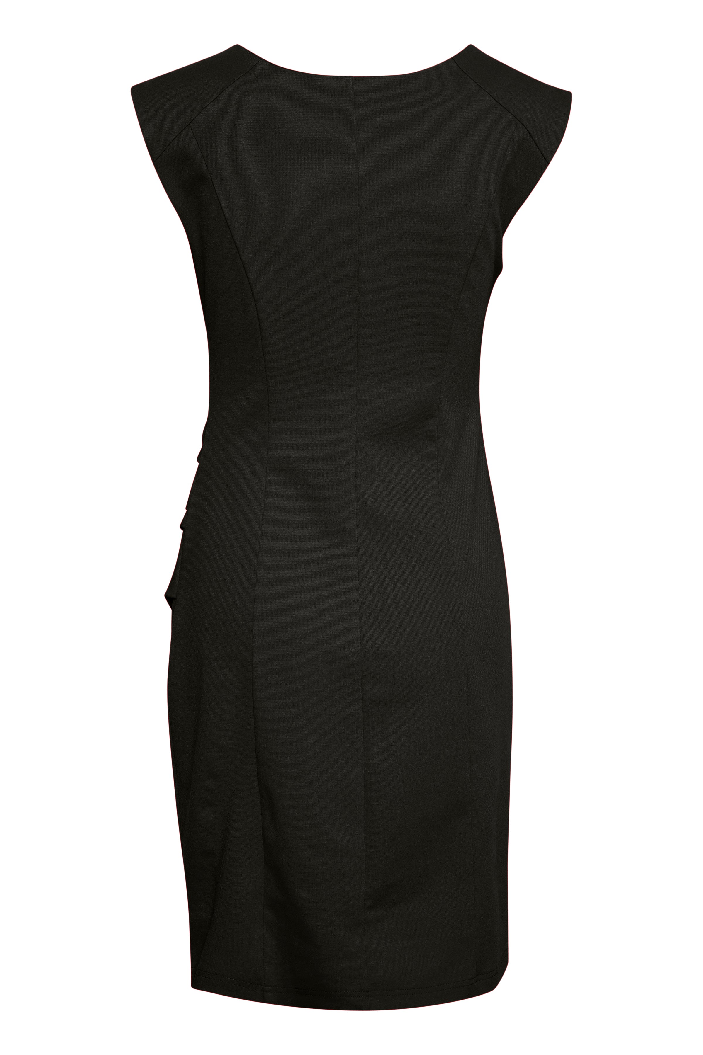 India Round-Neck Dress - Black-Casual Dresses- Hometown Style HTS, women's in store and online boutique located in Ingersoll, Ontario