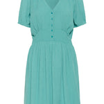 KAronna Dress - Teal-Casual Dresses- Hometown Style HTS, women's in store and online boutique located in Ingersoll, Ontario