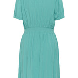 KAronna Dress - Teal-Casual Dresses- Hometown Style HTS, women's in store and online boutique located in Ingersoll, Ontario