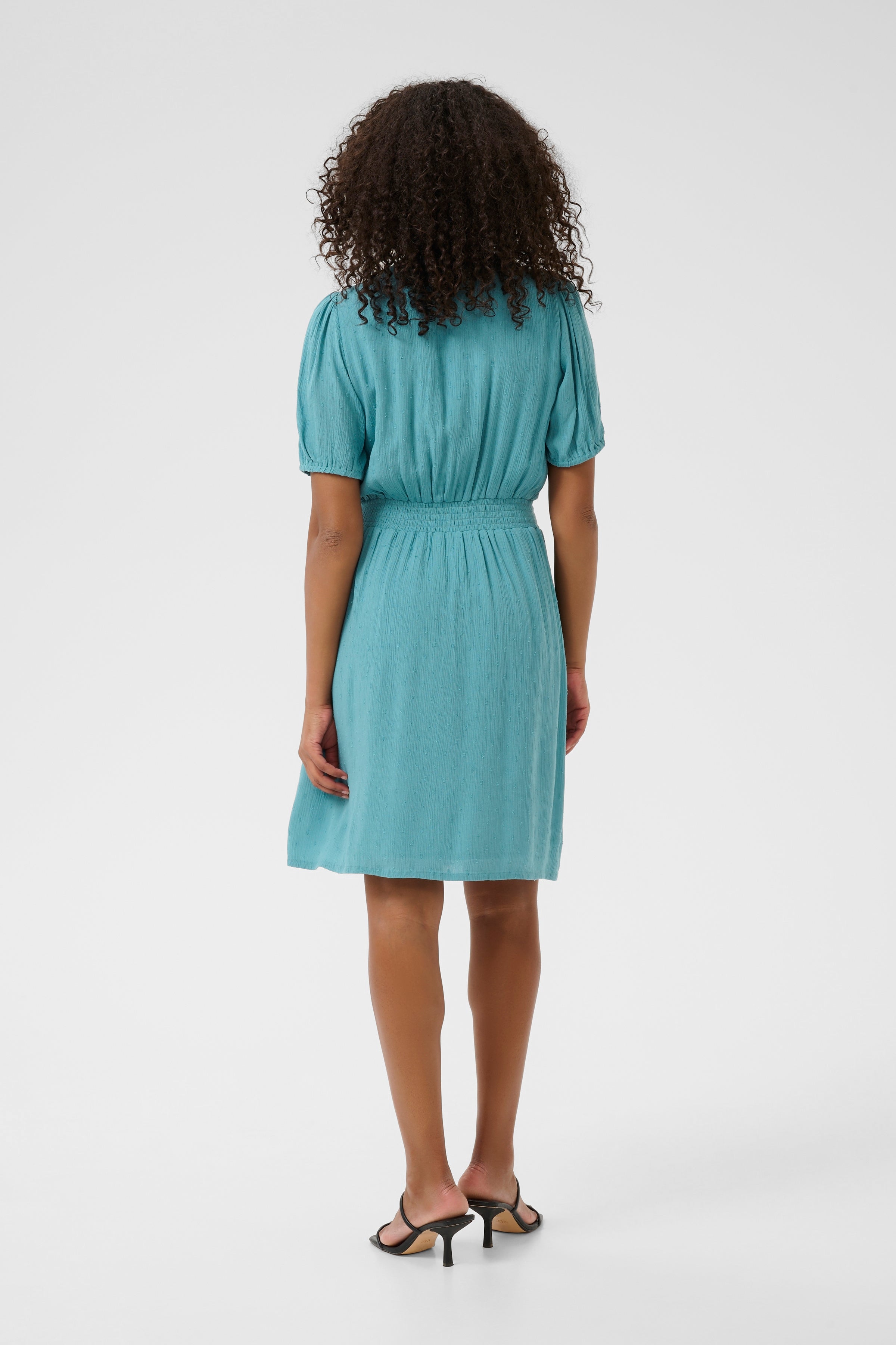 teal casual dress KAronna Dress