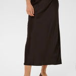KAlotte Skirt - Coffee Bean-Bottoms- Hometown Style HTS, women's in store and online boutique located in Ingersoll, Ontario