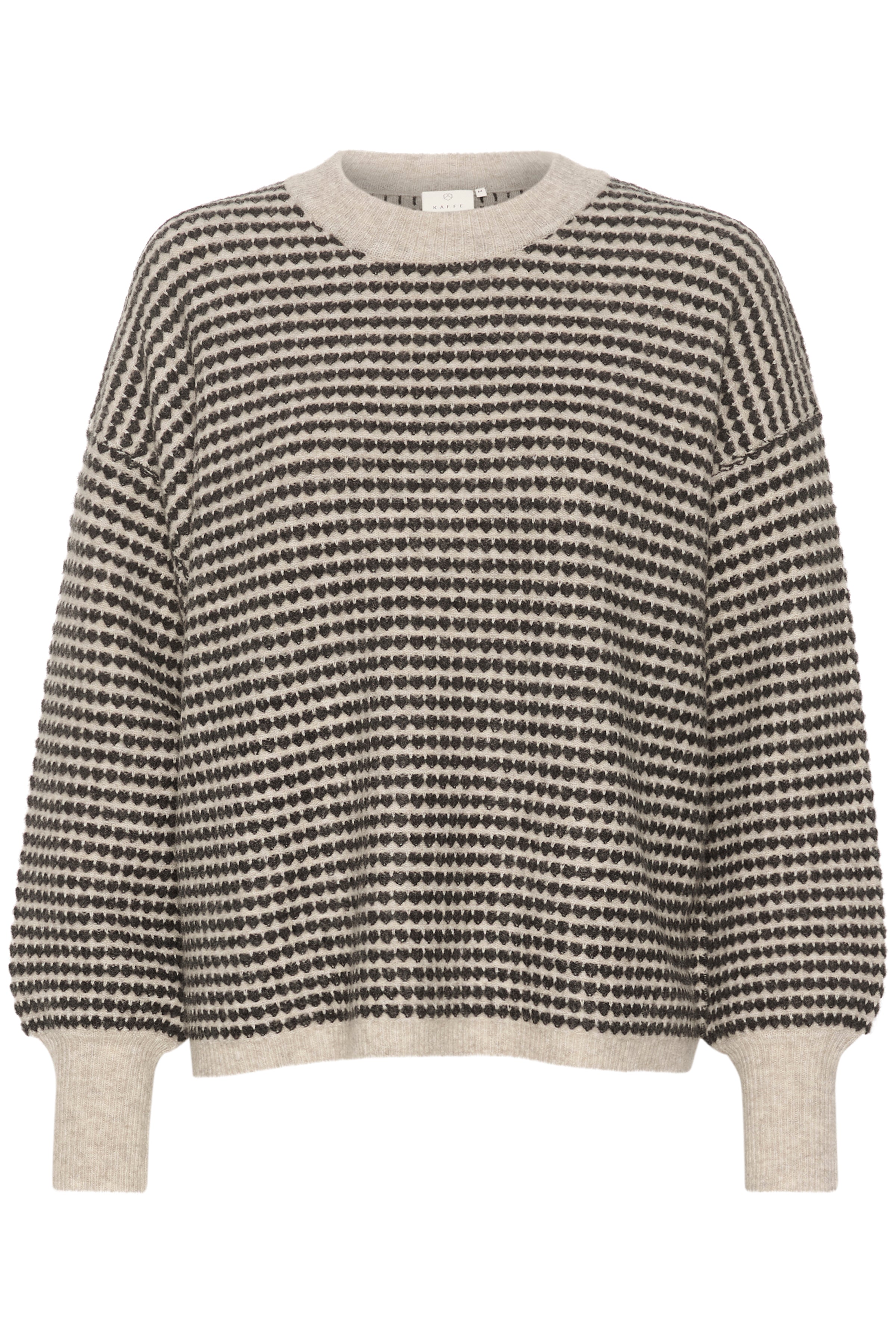 Ellery Knit Pullover - Feather Grey/Black-Sweaters and Cardigans- Hometown Style HTS, women's in store and online boutique located in Ingersoll, Ontario