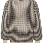 Ellery Knit Pullover - Feather Grey/Black-Sweaters and Cardigans- Hometown Style HTS, women's in store and online boutique located in Ingersoll, Ontario