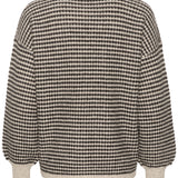 Ellery Knit Pullover - Feather Grey/Black-Sweaters and Cardigans- Hometown Style HTS, women's in store and online boutique located in Ingersoll, Ontario