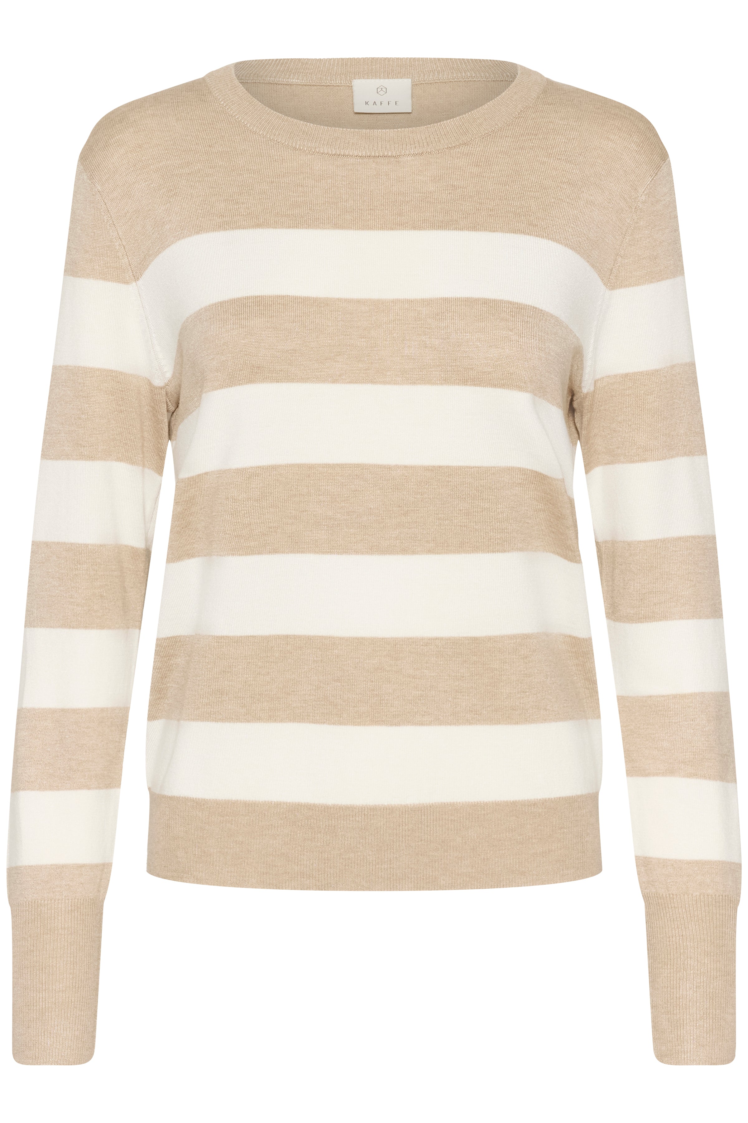 Lizza Striped Sweater - Cream-Sweater- Hometown Style HTS, women's in store and online boutique located in Ingersoll, Ontario