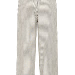 KAmilia Cropped Wide Pants - Chalk Stripe-Bottoms- Hometown Style HTS, women's in store and online boutique located in Ingersoll, Ontario