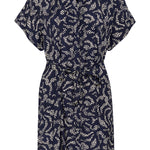 Barton Shirt Dress - Navy-Dress- Hometown Style HTS, women's in store and online boutique located in Ingersoll, Ontario