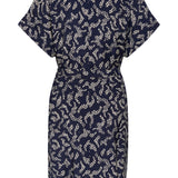 Barton Shirt Dress - Navy-Dress- Hometown Style HTS, women's in store and online boutique located in Ingersoll, Ontario