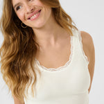 KAomi Top - Chalk-Casual Tops- Hometown Style HTS, women's in store and online boutique located in Ingersoll, Ontario