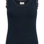 KAomi Top - Deep Black-Casual Tops- Hometown Style HTS, women's in store and online boutique located in Ingersoll, Ontario