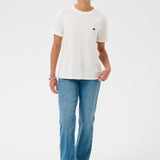 KAheart T-Shirt - Chalk-Casual Tops- Hometown Style HTS, women's in store and online boutique located in Ingersoll, Ontario