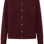 Niel Cardigan - Wine-cardigan- Hometown Style HTS, women's in store and online boutique located in Ingersoll, Ontario