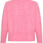 Niel V Neck Pullover - Pink-Sweater- Hometown Style HTS, women's in store and online boutique located in Ingersoll, Ontario
