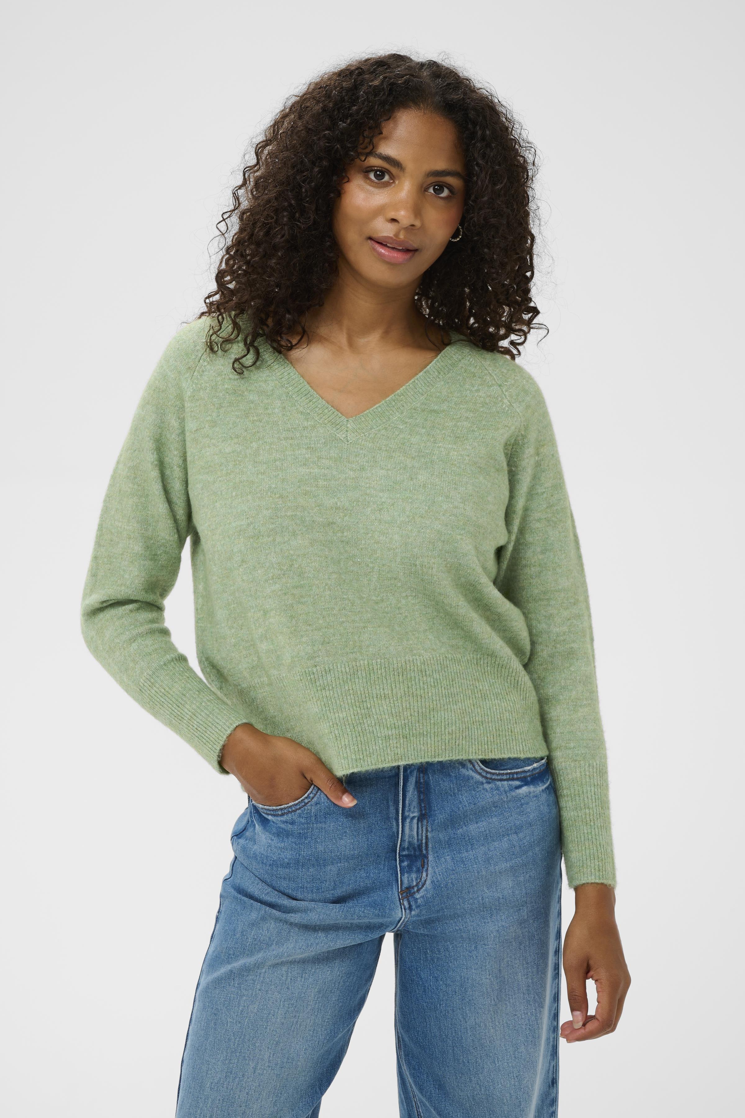 Niel V Neck Pullover - Sea Spray-Sweater- Hometown Style HTS, women's in store and online boutique located in Ingersoll, Ontario