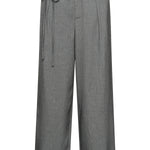 Ellie Wide Pant - Grey-Pants- Hometown Style HTS, women's in store and online boutique located in Ingersoll, Ontario