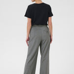 Ellie Wide Pant - Grey-Pants- Hometown Style HTS, women's in store and online boutique located in Ingersoll, Ontario
