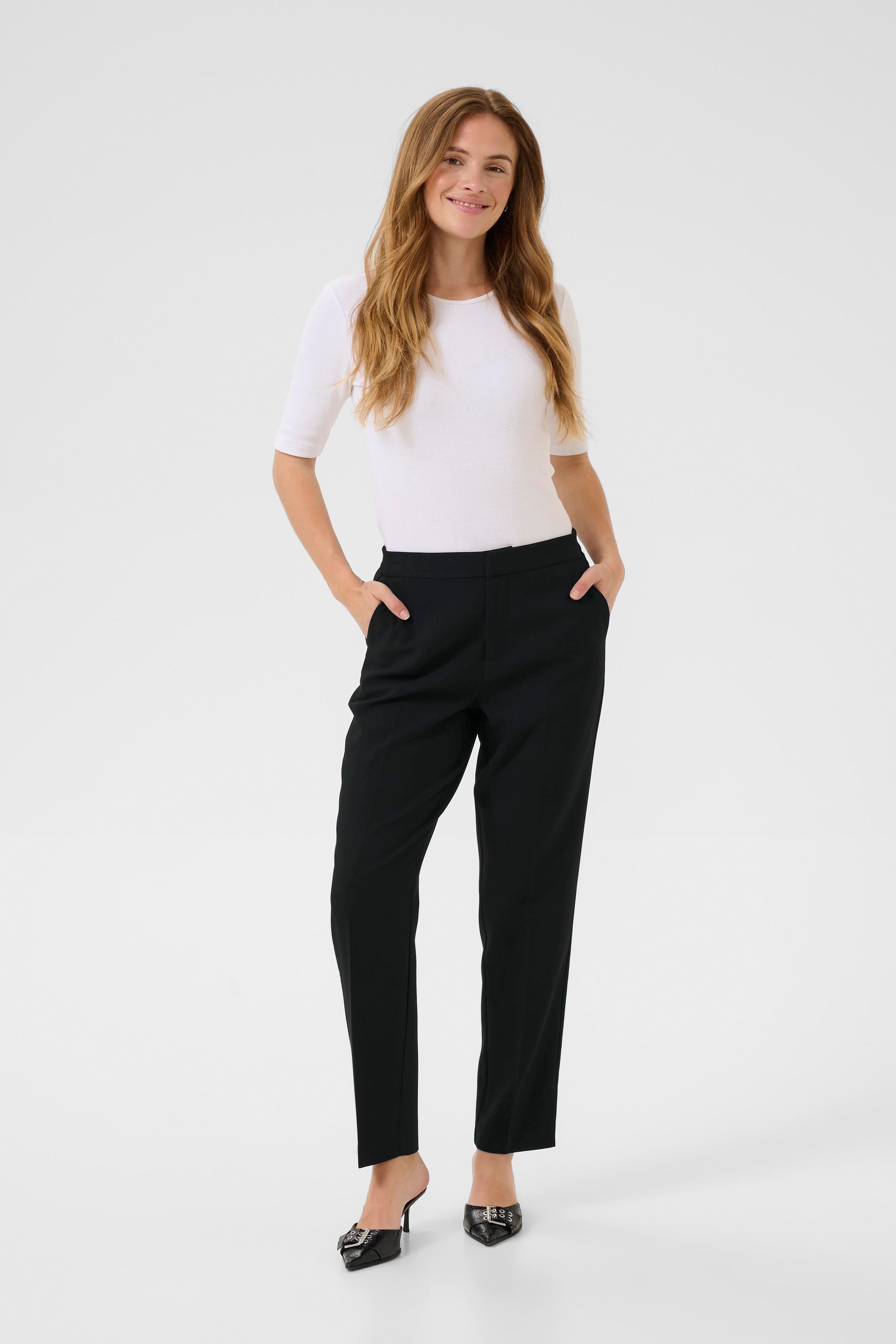 Hella Lia Pants - Black-Pants- Hometown Style HTS, women's in store and online boutique located in Ingersoll, Ontario