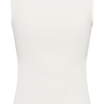 Arina Jersey Top - Chalk-tank- Hometown Style HTS, women's in store and online boutique located in Ingersoll, Ontario