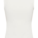 Arina Jersey Top - Chalk-tank- Hometown Style HTS, women's in store and online boutique located in Ingersoll, Ontario