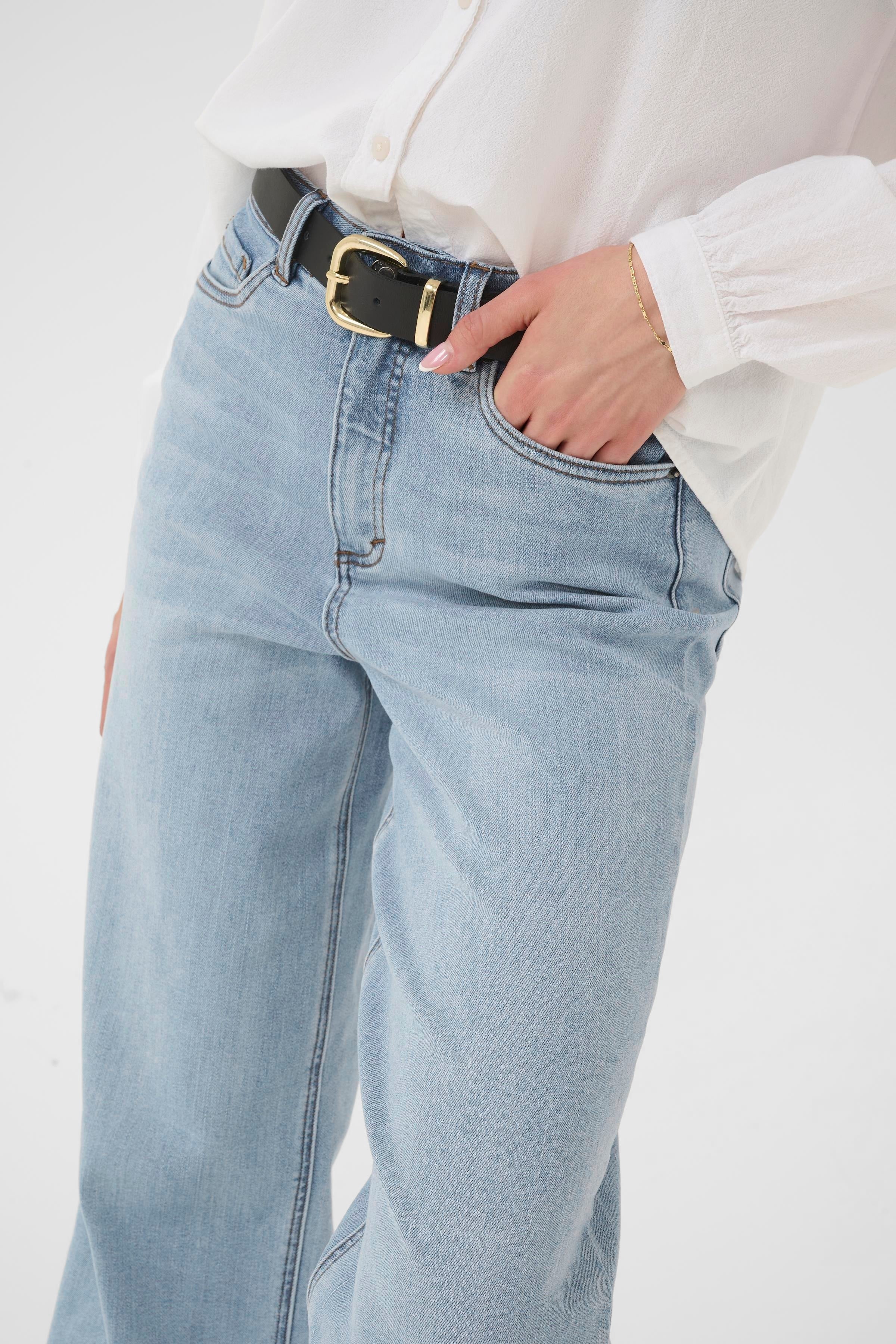 Meadow HW Reg Fit Jeans - Light Blue-denim- Hometown Style HTS, women's in store and online boutique located in Ingersoll, Ontario