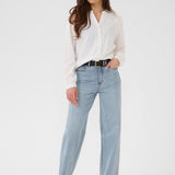 Meadow HW Reg Fit Jeans - Light Blue-denim- Hometown Style HTS, women's in store and online boutique located in Ingersoll, Ontario