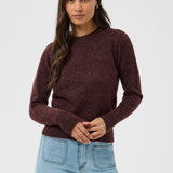 KAniel Crew Neck Pullover - Fudge