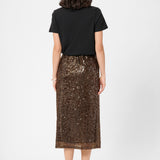 Ziggy Skirt - Black Coffee-Skirt- Hometown Style HTS, women's in store and online boutique located in Ingersoll, Ontario