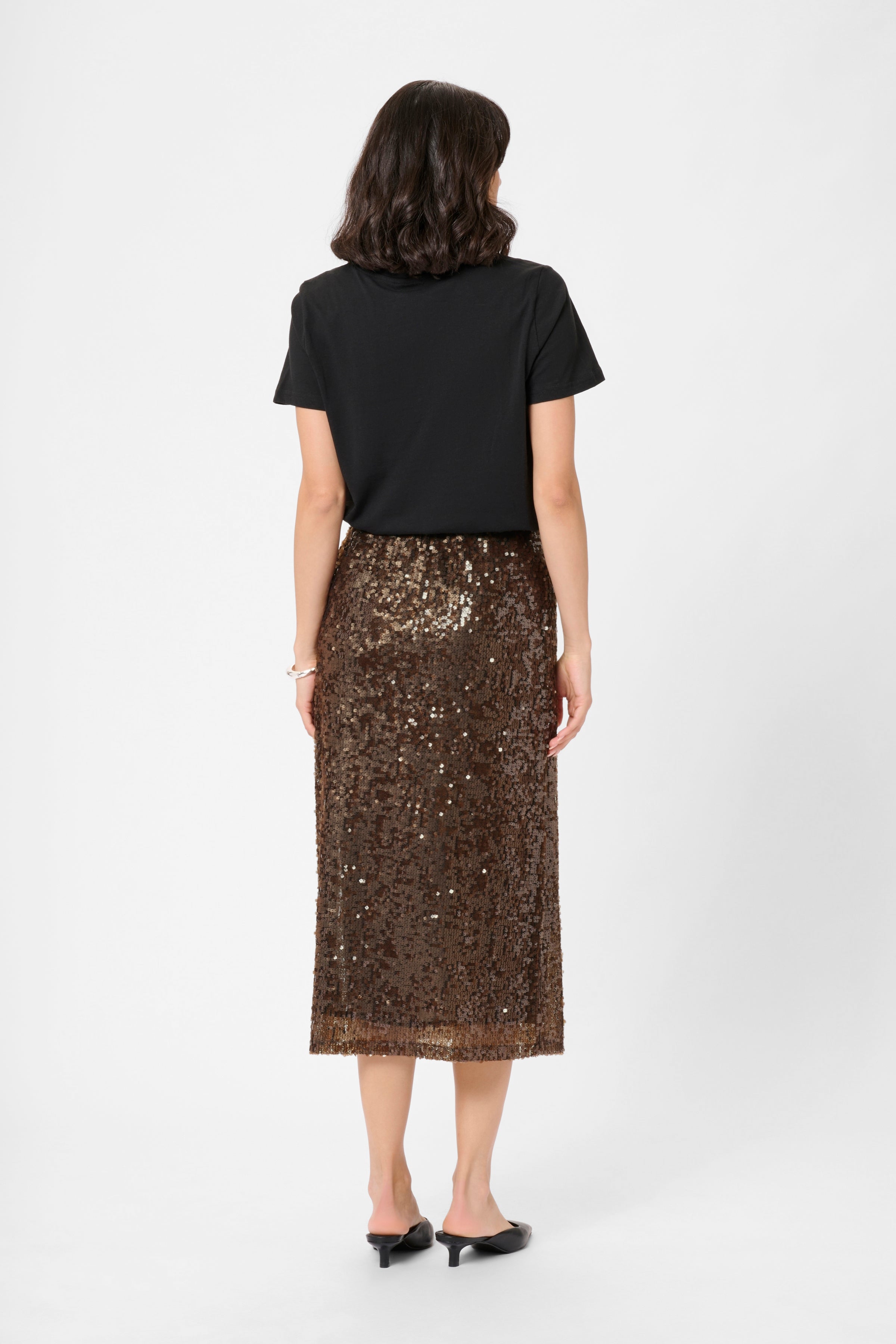 Ziggy Skirt - Black Coffee-Skirt- Hometown Style HTS, women's in store and online boutique located in Ingersoll, Ontario