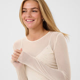 Stinna Long Sleeve - Turtledove-blouse- Hometown Style HTS, women's in store and online boutique located in Ingersoll, Ontario