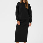 Annika Skirt - Deep Black-skirt- Hometown Style HTS, women's in store and online boutique located in Ingersoll, Ontario