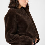 Jemmy Jacket - Black Coffee-Coat & Jackets- Hometown Style HTS, women's in store and online boutique located in Ingersoll, Ontario