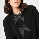 May Knit Cardigan - Black-Sweaters and Cardigans- Hometown Style HTS, women's in store and online boutique located in Ingersoll, Ontario