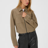 Cerina Jacket - Morel-Coat & Jackets- Hometown Style HTS, women's in store and online boutique located in Ingersoll, Ontario