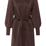 Karegina Knit Belt Dress - Java-Special Occasion Dresses- Hometown Style HTS, women's in store and online boutique located in Ingersoll, Ontario