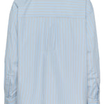 Levia Shirt - Blue-blouse- Hometown Style HTS, women's in store and online boutique located in Ingersoll, Ontario