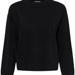 Malina Knit Pullover - Black-Sweater- Hometown Style HTS, women's in store and online boutique located in Ingersoll, Ontario