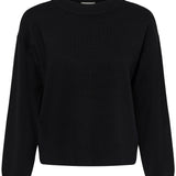 Malina Knit Pullover - Black-Sweater- Hometown Style HTS, women's in store and online boutique located in Ingersoll, Ontario