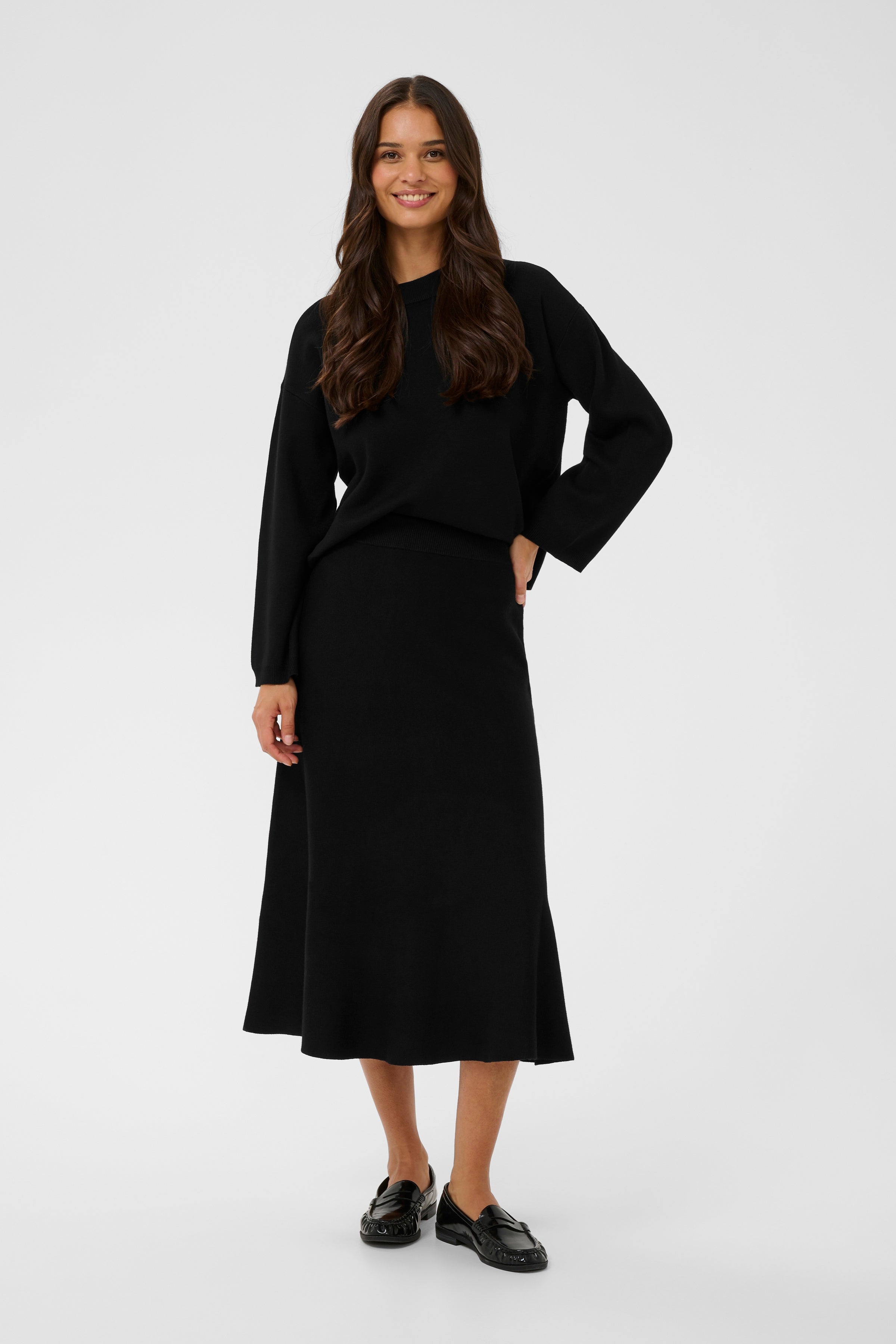 Malina Skirt - Black-Skirt- Hometown Style HTS, women's in store and online boutique located in Ingersoll, Ontario