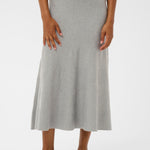 Malina Skirt - Grey-Skirt- Hometown Style HTS, women's in store and online boutique located in Ingersoll, Ontario