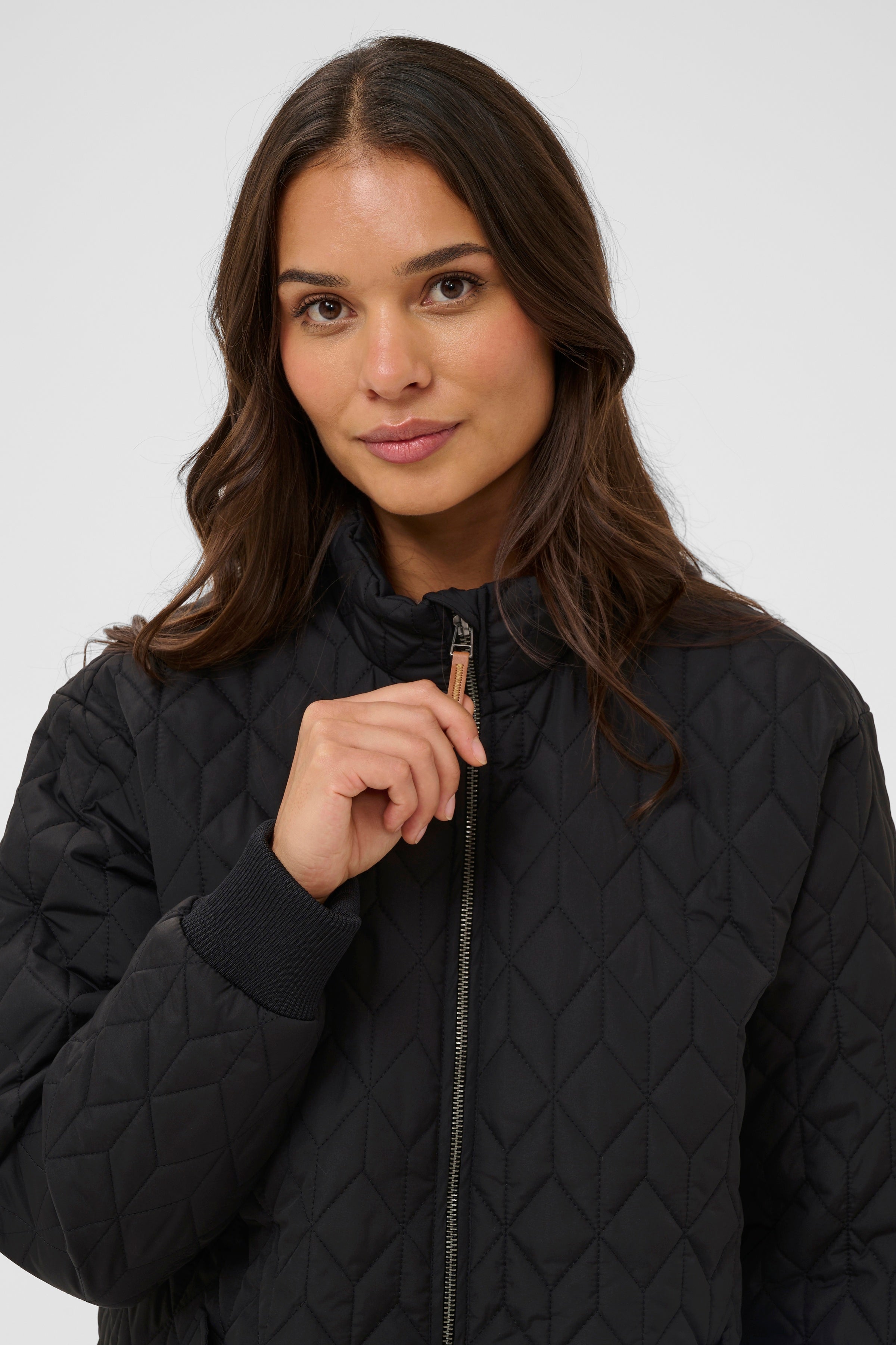 KAleila Quilt Jacket - Black Deep-jacket- Hometown Style HTS, women's in store and online boutique located in Ingersoll, Ontario