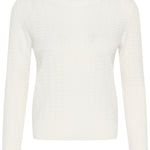 Lenia Knit Pullover -Chalk-Sweater- Hometown Style HTS, women's in store and online boutique located in Ingersoll, Ontario