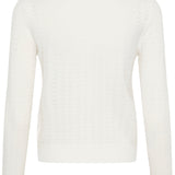 Lenia Knit Pullover -Chalk-Sweater- Hometown Style HTS, women's in store and online boutique located in Ingersoll, Ontario